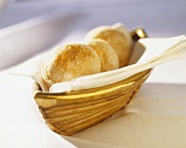 Bread rolls in bread basket