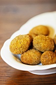 Olive all'ascolana (Deep-fried, stuffed olives, Italy)