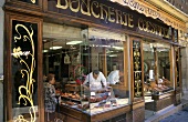Butcher's shop in Paris