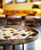 Mazza, a selection of Syrian appetisers