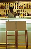Barkeeper beim Cocktailshaken
