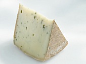 A piece of chive cheese