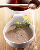 Thousand Island dressing in a small dish