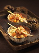 Kokos-Curry-Suppe mit Kürbis