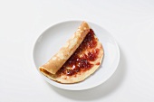 Pancake with jam