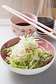Asian white cabbage salad