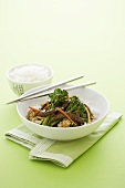 Asian beef with vegetables