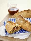 Beef and vegetable pasties