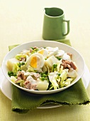 Tuna and egg salad