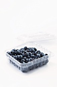 Blueberries in a plastic punnet