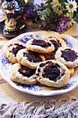 Hamantashen (Jewish pastries with poppy seed filling)