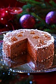 Walnut cake for Christmas