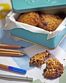 Wholemeal oat biscuits