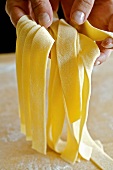 Home-made pappardelle
