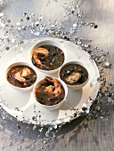 Frijoles negros (Black bean soup with prawns, Cuba)