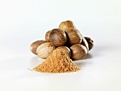 Nutmegs and ground nutmeg