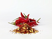 Dried chillies and chilli flakes