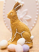 Baked Easter Bunny and sugar eggs