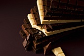 Stacked chocolate bars