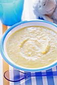 Sweet creamed rice for babies