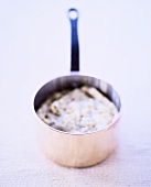 Porridge in a pan