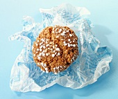 An amaretto (Almond biscuit, Italy)