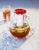 Pimms (Herb liqueur with slices of fruit, UK)
