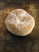 Kentish huffkin (Traditional English bread roll)