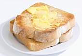 Buttered toast