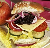 Ploughman's Lunch Sandwich (England)