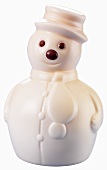 White chocolate snowman