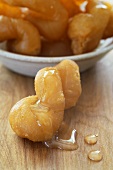 Koeksisters (Deep-fried pastry plaits in syrup, S. Africa)
