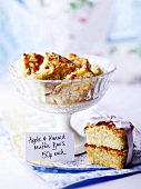 Apple and almond muffin bars