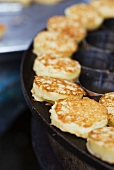 Small coconut pancakes