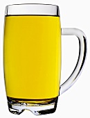 Cider in a glass tankard