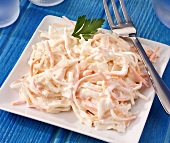 Coleslaw mit Mayonnaise (USA)