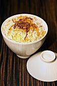 Pilau rice with caramelised onions