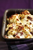 Cauliflower bake with parma ham