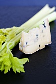 Blue cheese (type: Mrs Temple's Binham Blue, Norfolk, UK) and celery