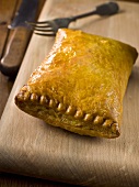 Pastry with beef filling