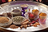 An selection of Indian spices