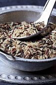 Mixed rice with wild rice