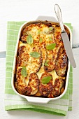 Moussaka in a dish