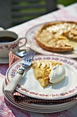 French apple tart