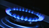 Lighting a gas flame on a gas cooker