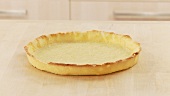Baked shortcrust tart base