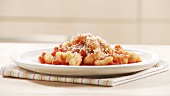 Gnocci with tomato sauce and Parmesan