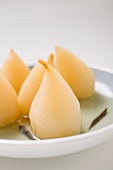 Poached pears