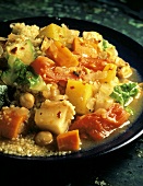Couscous Stew with Assorted Vegetables