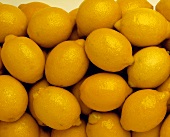 A Close Up of Whole Lemons